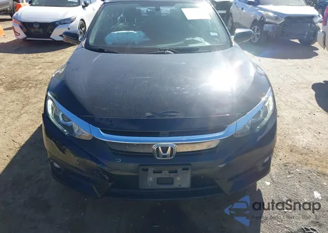 2018 Honda Civic Ex-T from USA, damaged, VIN JHMFC1F33JX005452